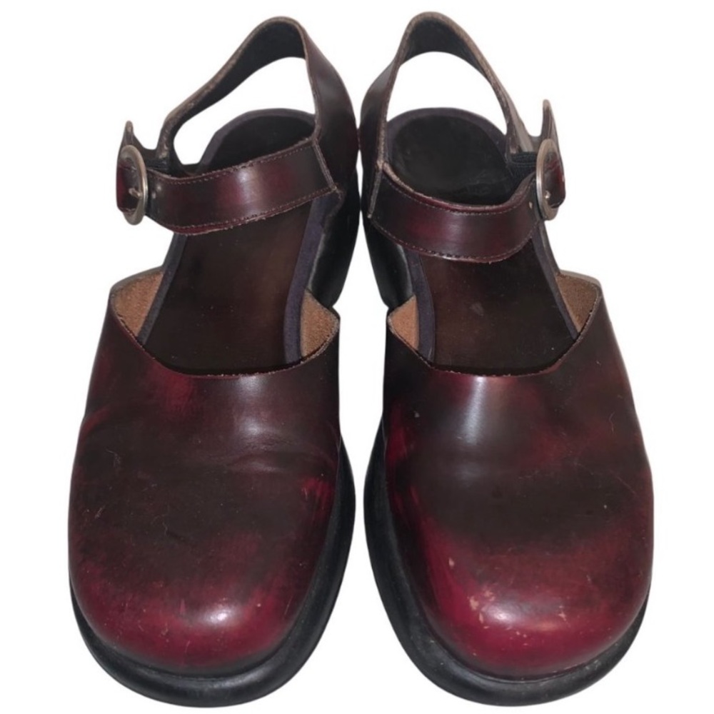 DANSKO Mary Jane Clog Chunky Y2k Size 38